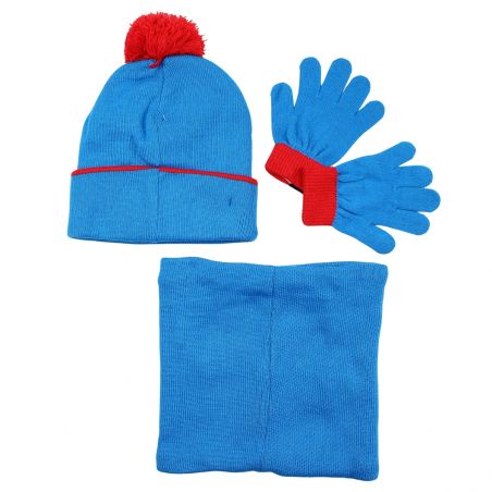 Bonnet gant snood Sonic